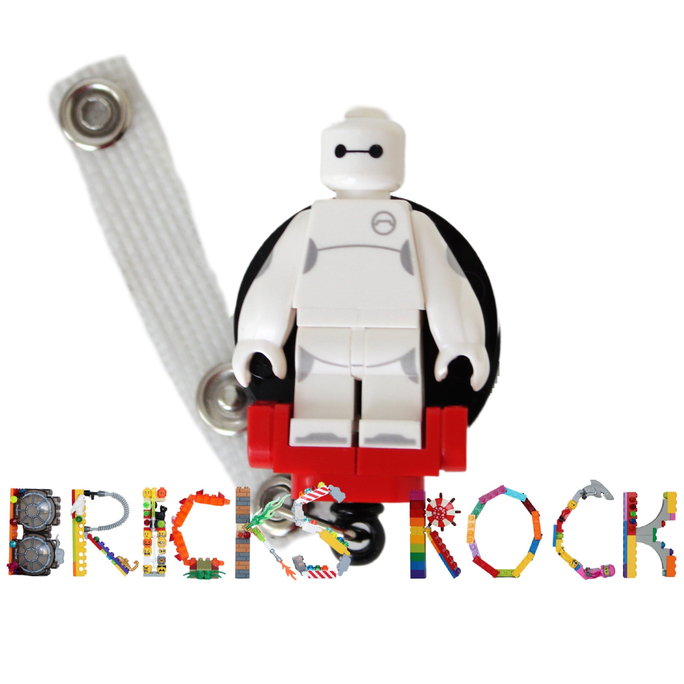 Baymax™ Badge Reel Made With LEGO® Minifigure™ Pediatric ID Badge Holder  Big Hero 6 -  Finland