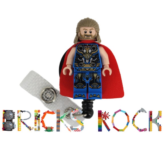 Thor™ Badge Reel Made With LEGO® Minifigure™ Pediatric ID Badge Holder  Superhero -  Finland