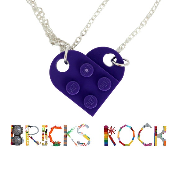 Etsy on sale lego necklace