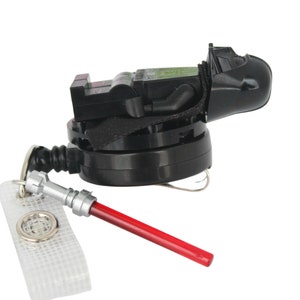 Darth Vader™ Badge Reel made with LEGO® Minifigure™ Pediatric ID Badge Holder Star Wars© image 6