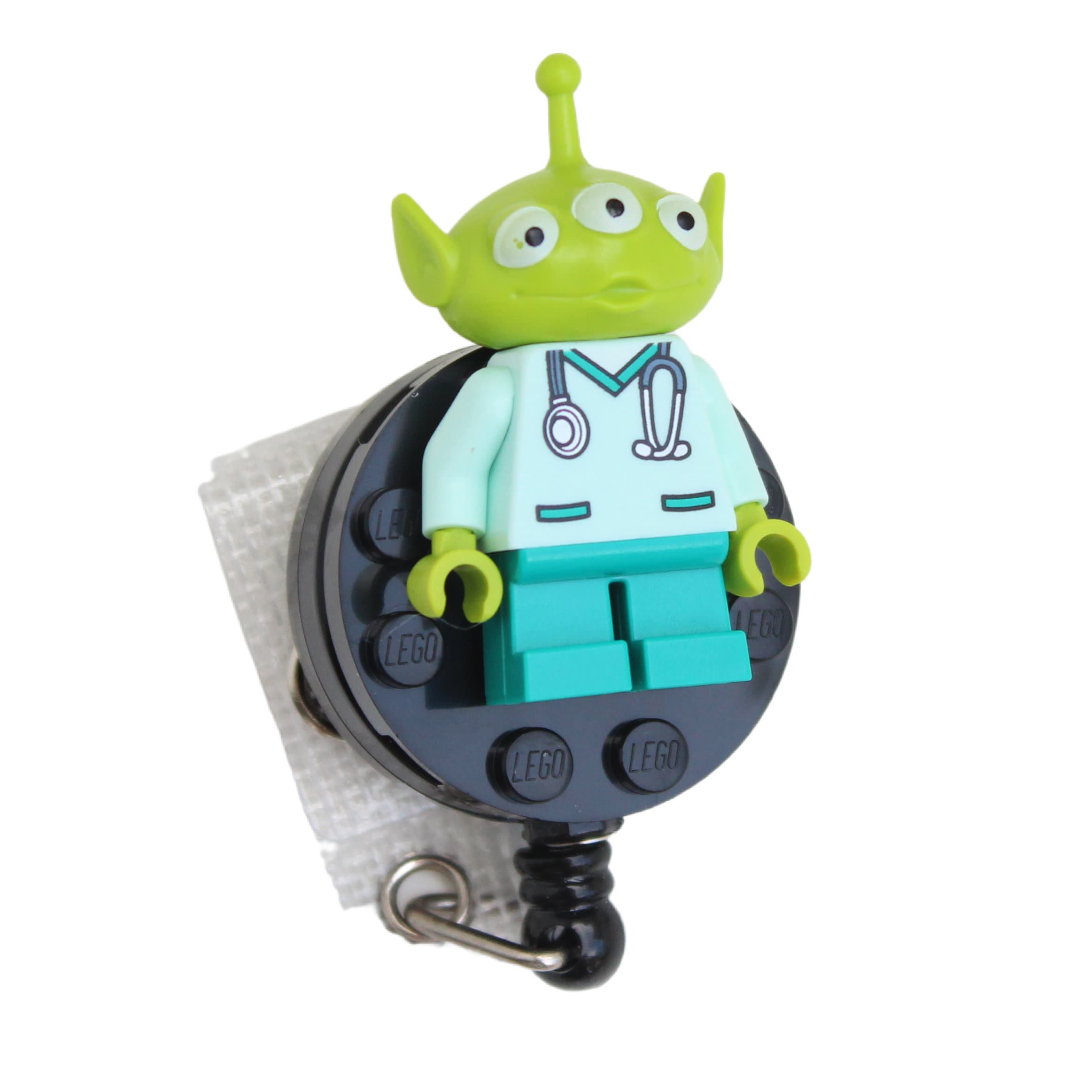 Buzz Lightyear™ Badge Reel Made With LEGO® Minifigure™ Pediatric ID Badge  Holder Toy Story™ 