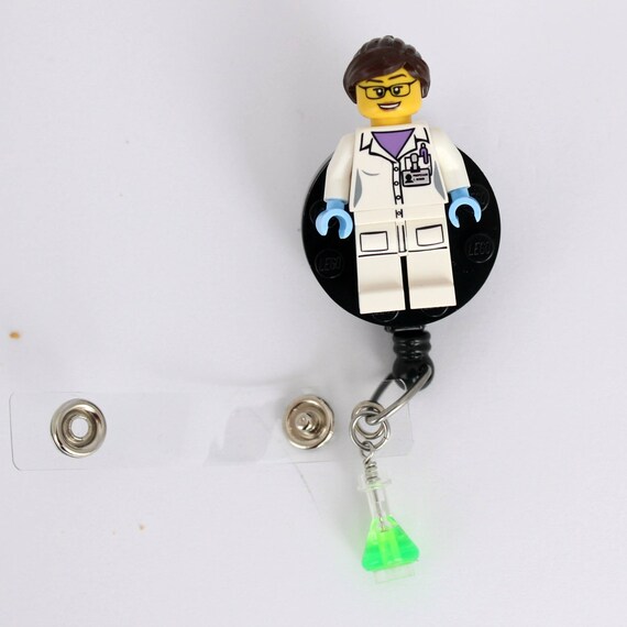 lego scientist minifigure
