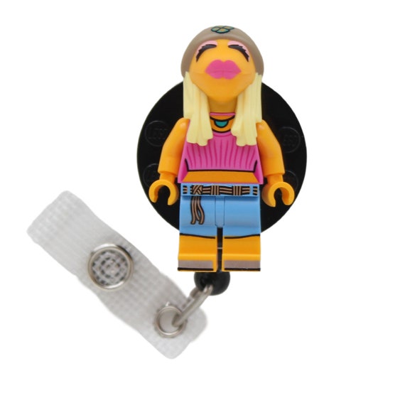 Janice™ Badge Reel Made With LEGO® Minifigure™ Pediatric ID Badge Holder  the Muppets™ -  Denmark