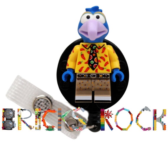 Gonzo™ Badge Reel Made With LEGO® Minifigure™ Pediatric ID Badge Holder the  Muppets™ -  Hong Kong