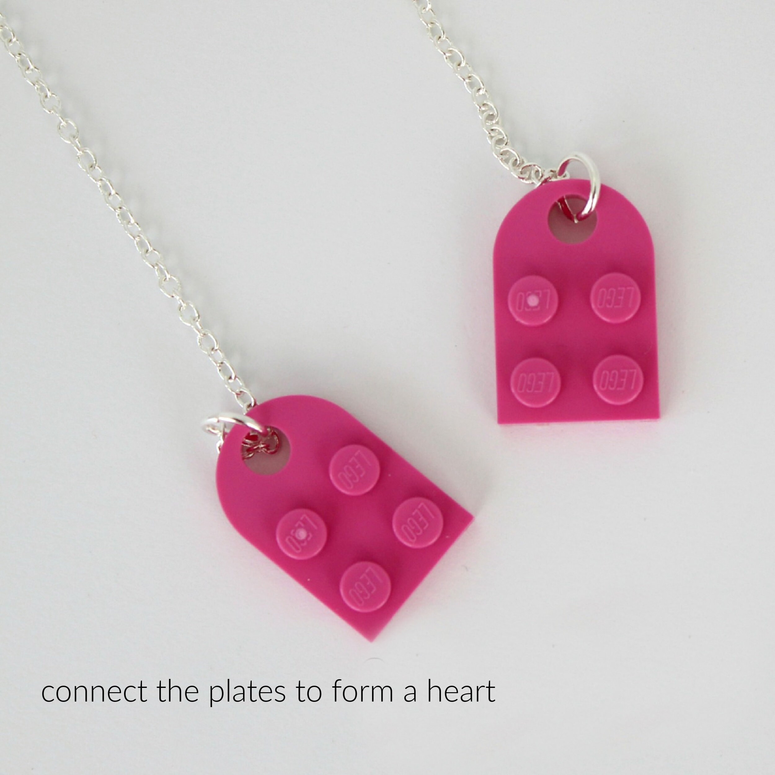 LEGO® Pieces DARK PINK Bff - Etsy Denmark