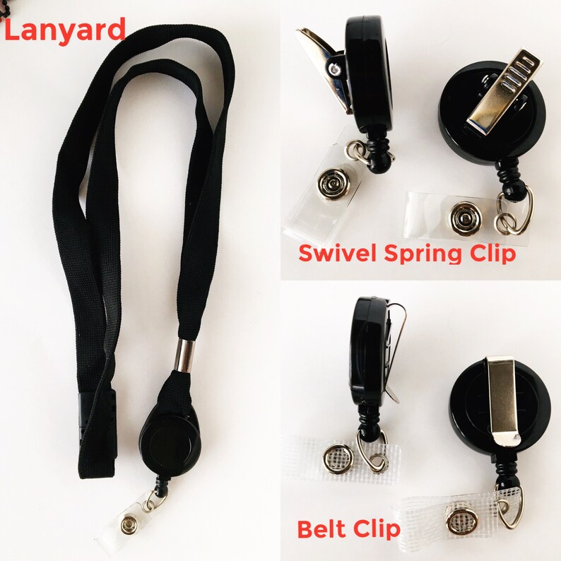 Rey\u2122 Badge Reel made with LEGO\u00ae Minifigure\u2122 Pediatric Star Wars\u00a9 ID Badge Holder