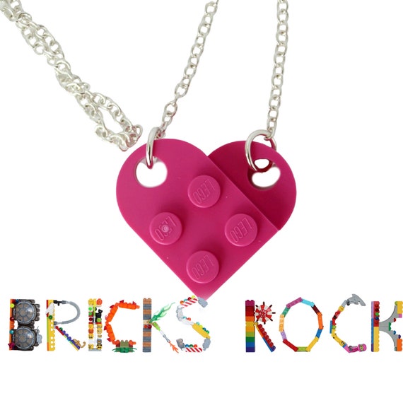 2 Piece Heart BFF Necklace | Target Australia