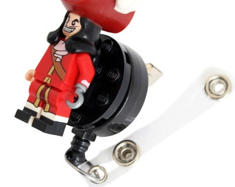 Captain Hook™ Badge Reel Made With LEGO® Minifigure™ Pediatric ID Badge  Holder -  Canada