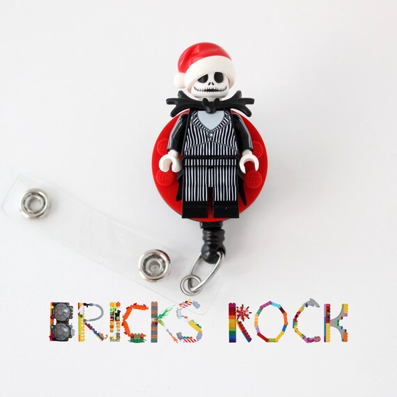 LEGO PUMPKIN KING SANTA MINIFIG skeleton minifigure claus halloween christmas