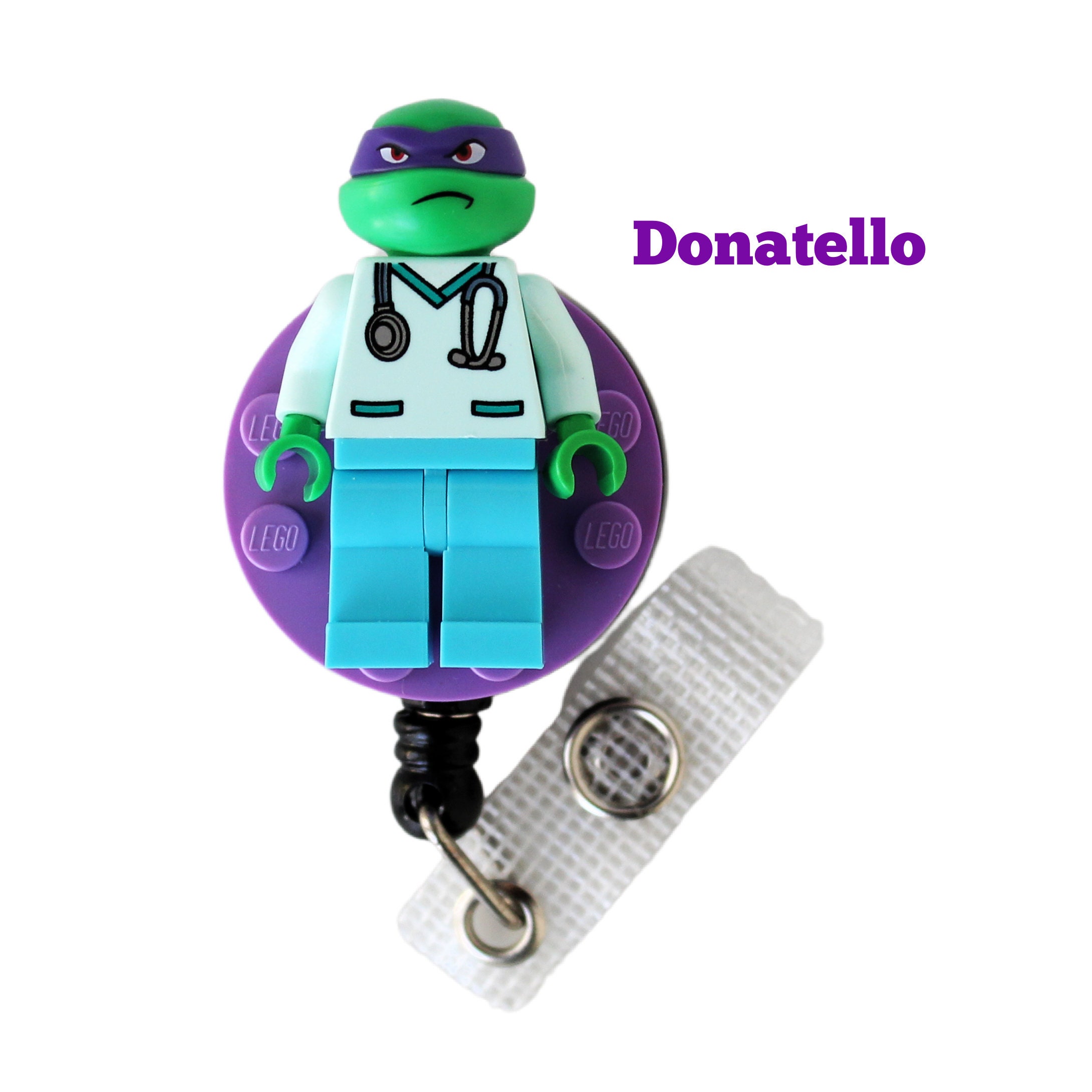 Donatello Teenage Mutant Ninja Turtles Nurse Doctor Aqua Scrubs