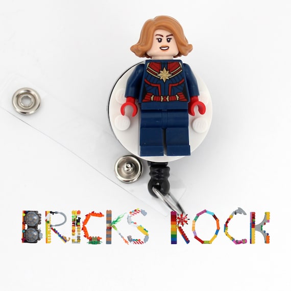 lego captain marvel minifigure