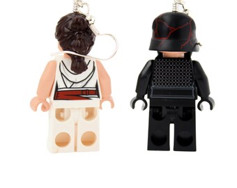 Kylo Ren™ Rey™ Earrings made with LEGO® Star Wars™ Reylo