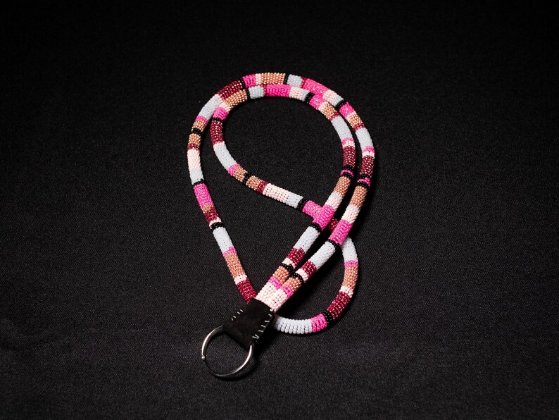 Long Beaded Lanyards - Various Colors - Etsy