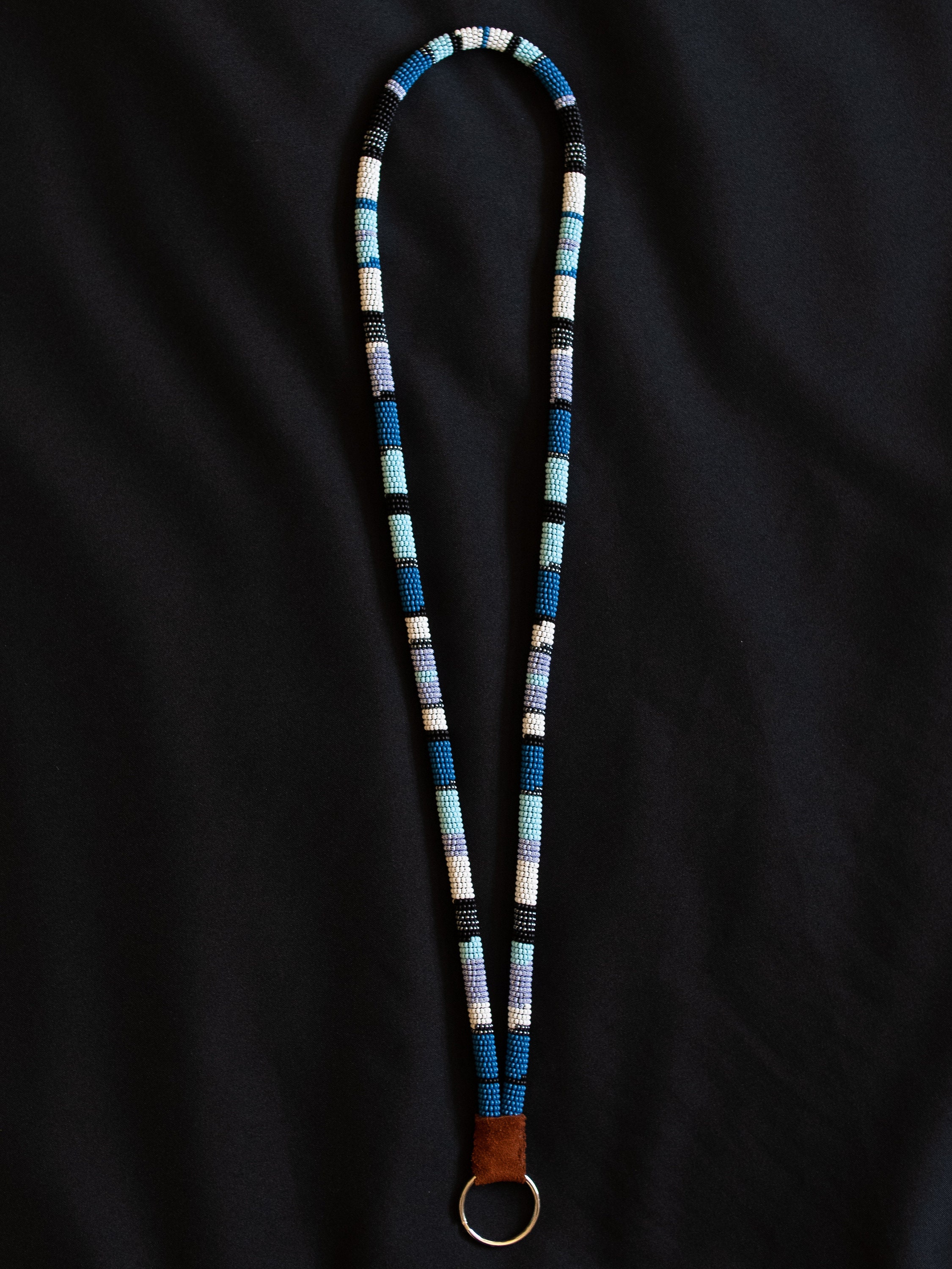 Long Beaded Lanyards Various Colors Etsy