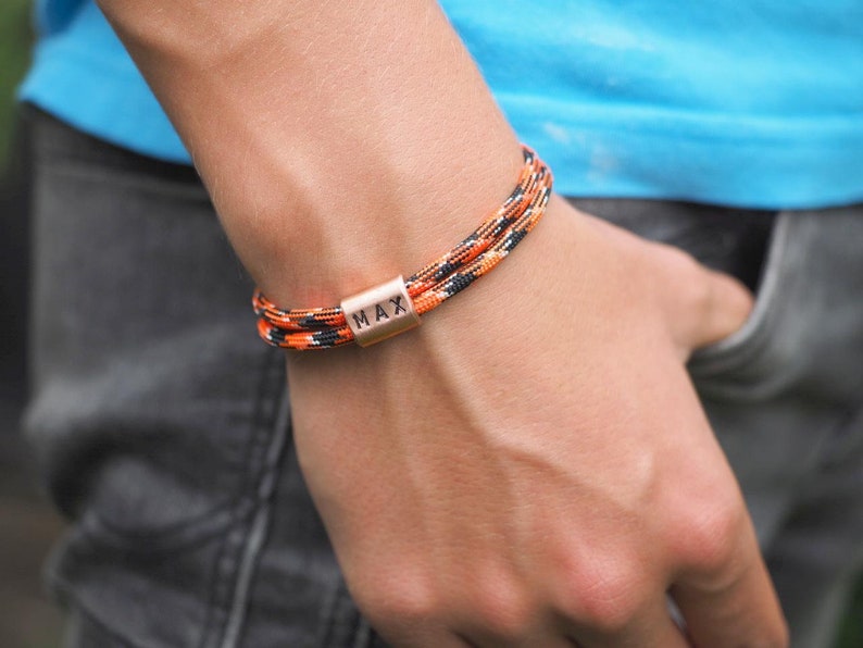 Bracelet with guardian angel, gift boy, lucky bracelet image 6