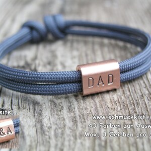 Personalisierte Armbänder, Geschenk Partner, Hochzeitsgeschenk, Partnerarmband Bild 7