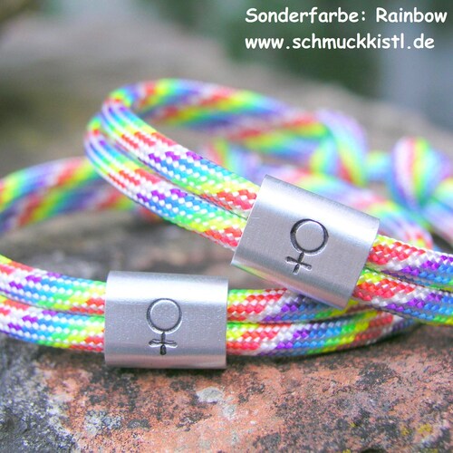 Rainbow bracelet pride