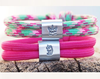 Einhorn Armband für Mädchen als Geschenk zur Einschulung