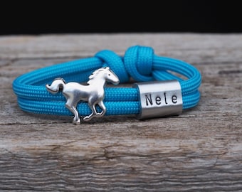 Bracelet for girls with horse