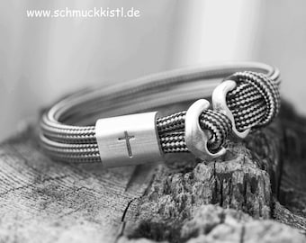 Christliches Armband Junge, Taufe, Kommunion, Firmung, Hochzeit, Konfirmation, Jugendweihe