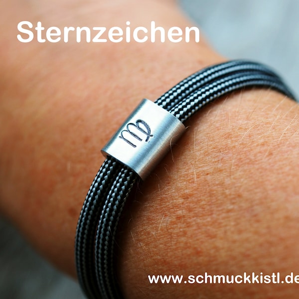 Armband Sternzeichen, Jungfrau, Löwe, Wassermann, Krebs, Waage, Stier, Steinbock, Schütze, Widder, Fische, Zwilling, Skorpion