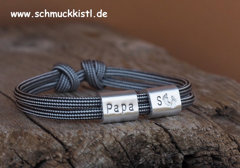 Armband Herzschlag, Geschenk für den Freund oder Mann zum Jahrestag immagine 7