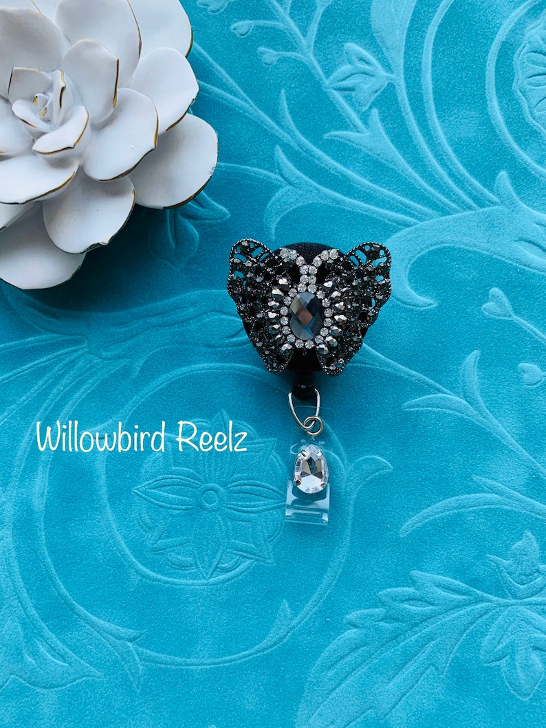 Badge ReelBadge Holder-Butterfly rhinestone Nurse Retractable ID Badge ReelDoctor Badge ReelNurse Badge HolderNursing Student Gifts