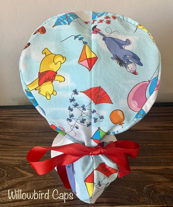 Scrub Cap With Ponytail Holder/ Scrub 