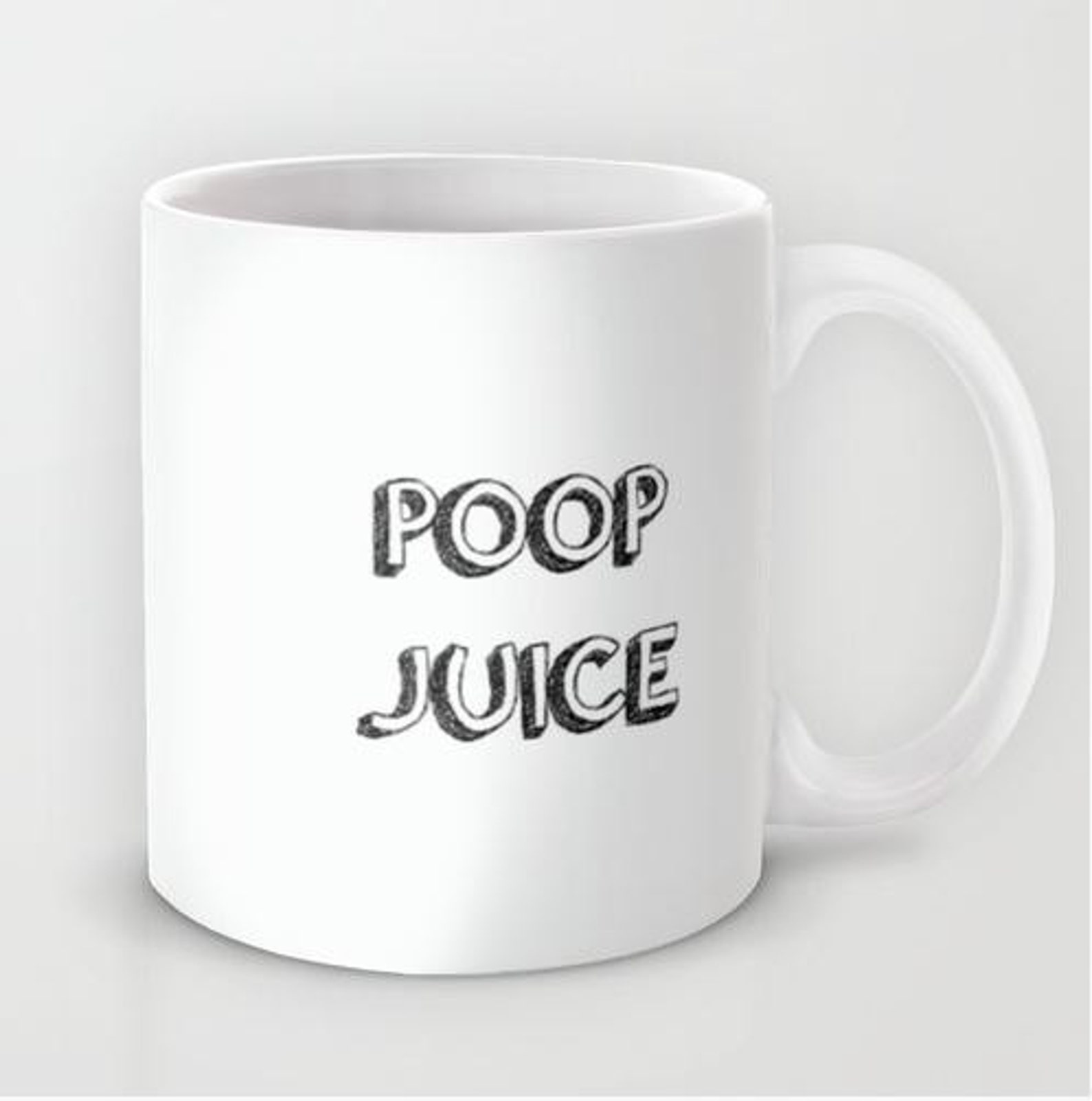 Poop Juice 11 or 15 Oz Ceramic and 15 Oz Stainless Steel Etsy