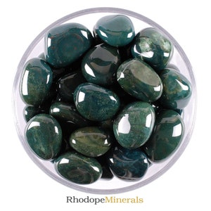 Green Jasper Tumbled Stone, Green Jasper, Tumbled Stones, Jasper, Jasper Stones, Crystals, Rocks, Stones, Gemstones, Gems, Zodiac Crystals