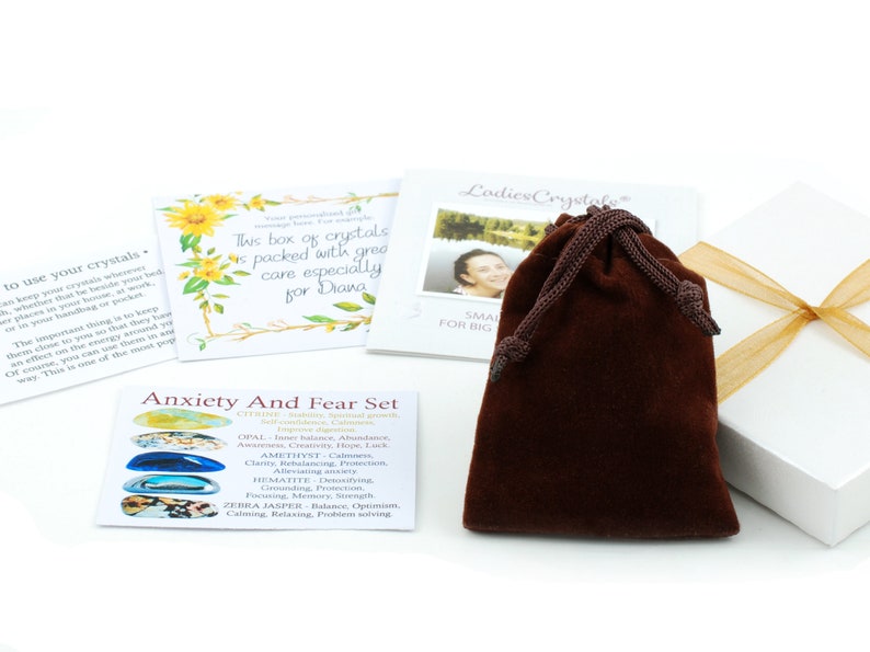 Anxiety and Fear Crystals Set Anxiety and Fear Crystals Etsy