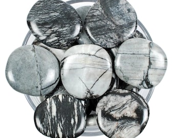 Picasso Jasper Palm Stone, Picasso Jasper, Palm Stones, Net Jasper, Stones, Crystals, Rocks, Gifts, Wedding Favors, Gemstones, Gems, Zodiac