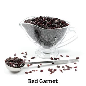 Red Garnet Chip Stones, Passion And Commitment, Small Ritual Crystals image 1