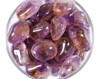 Ametrine Tumbled Stone, Ametrine, Tumbled Stones, Stones, Crystals, Rocks, Gifts, Gemstones, Gems, Zodiac Crystals, Healing Crystals