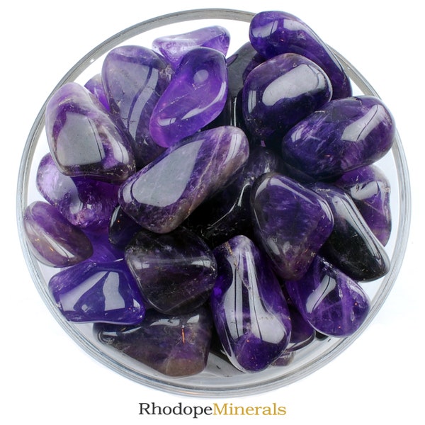 Amethyst Tumbled Stone, Amethyst, Tumbled Stones, Stones, Crystals, Rocks, Gifts, Gemstones, Gems, Zodiac Crystals, Healing Crystals, Favors