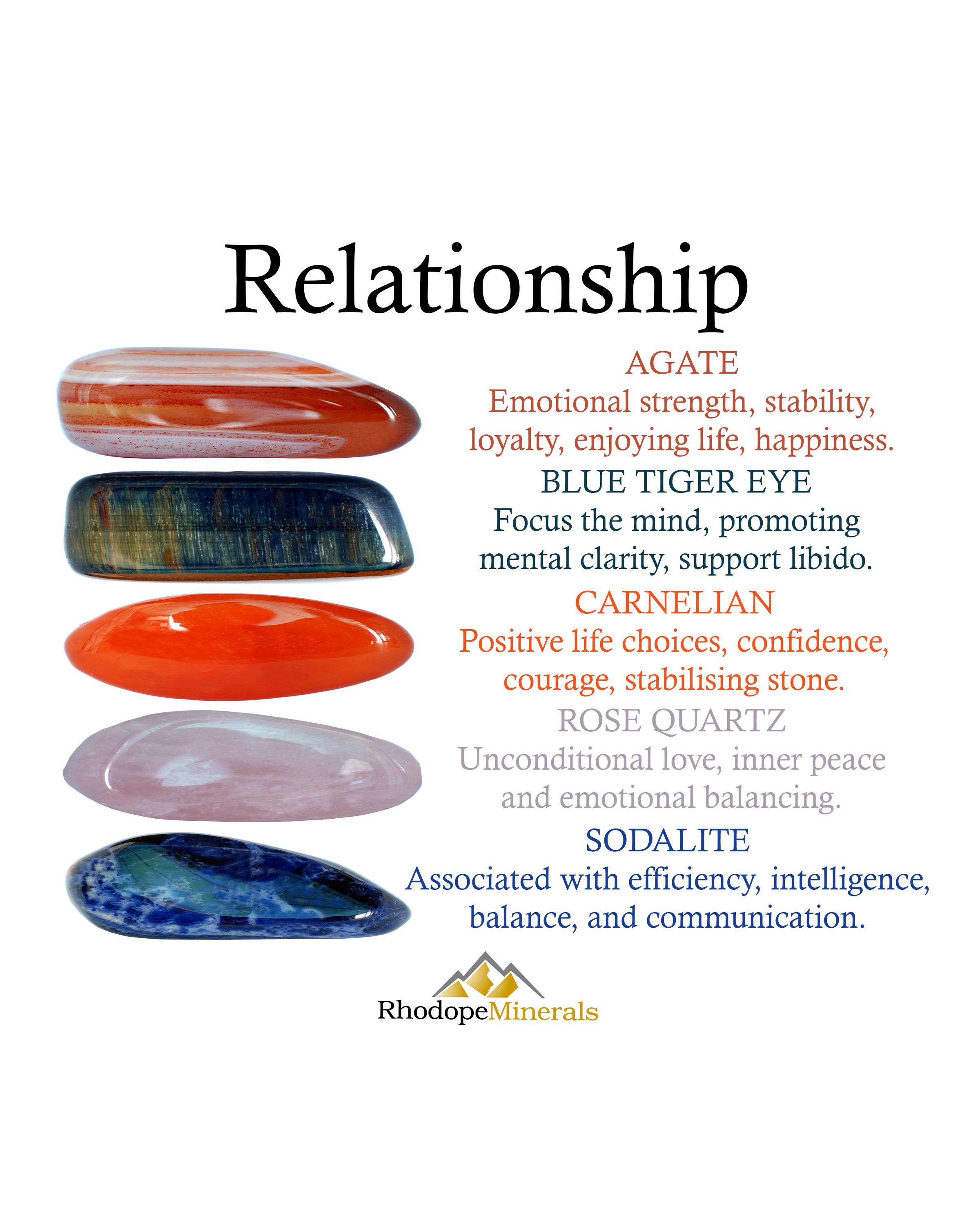 Relationship Crystal Set, Harmony and Bond, Gift for Crystal