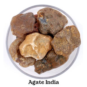 Ágata India en bruto, Ágata en bruto, Ágata, Piedras en bruto, Piedras, Cristales, Rocas, Regalos, Gemas, Cristales del zodíaco, Piedra curativa