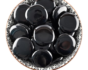 ブラックオブシディアンパームストーン、ブラックオブシディアンスムースストーン、ブラックオブシディアン、パームクリスタル、星座：射手座、蠍座、山羊座、ギフト