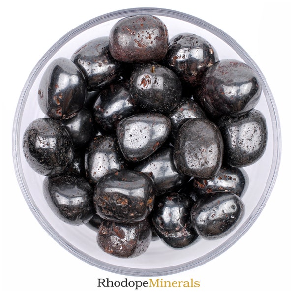 RARE! Magnetite Tumbled Stone, Lodestone Tumbled Stone, Magnetite, Lodestone, Gifts, Crystals, Stones, Rocks, Zodiac Crystals, Healing Stone