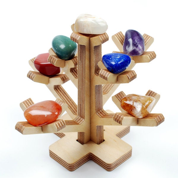 7 Chakra Set Shelf, 7 Chakra Set Stand, 7 Chakra Set Stands, 7 Chakra Set Shelf, Tumbled Stones Organizer, 7 Chakra Organizer, 7 Chakra Set