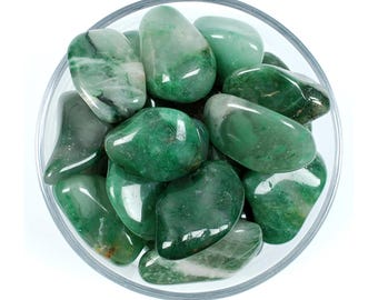 Green Chalcedony Tumbled Stone for Harmony, Mint Green Crystal, Heart Chakra Pocket Gemstone