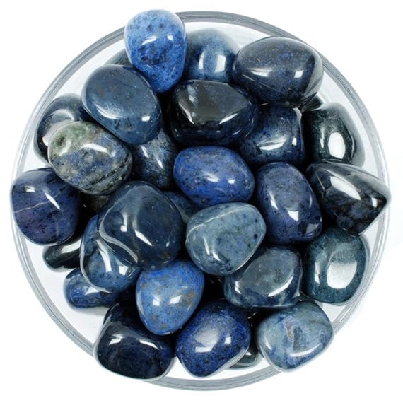 Dumortierite Tumbled Stone, Dumortierite, Tumbled Stones, Stones