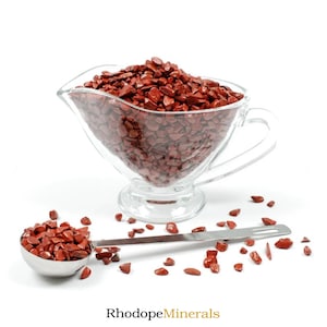 Red Jasper Chip Stones, Small Red Jasper Tumbled Stones, Red Jasper Crystals, XXS Red Jasper Chips, Gifts, Metaphysical Crystals, Gems