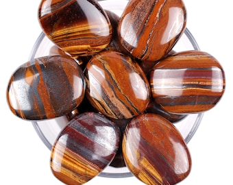 Iron Tiger Eye Palm Stone, Iron Tiger Eye, Palm Stones, Tiger Eye, Stones, Crystals, Rocks, Gifts, Gemstones, Gems, Zodiac Crystals, Healing