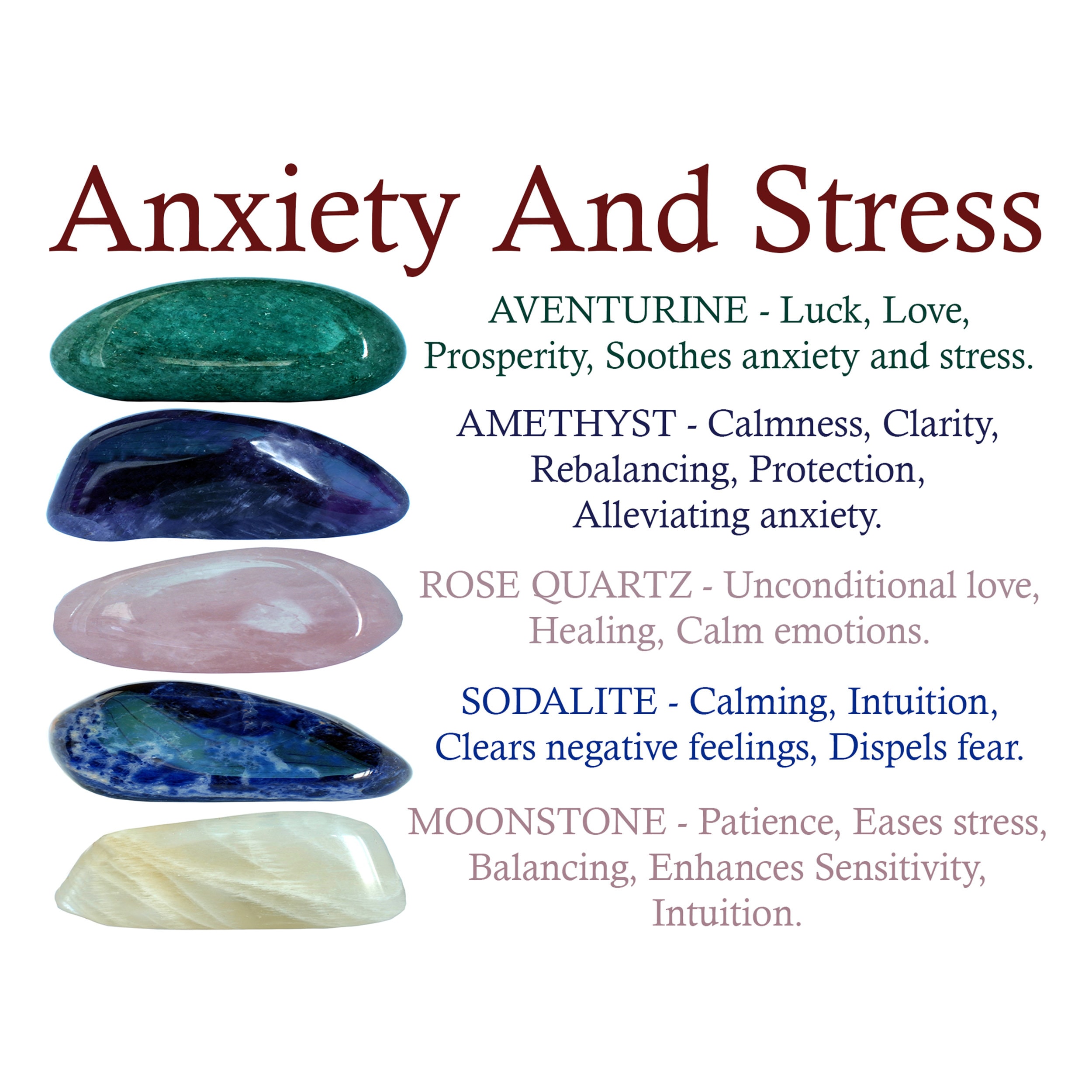 Crystals Set for Anxiety