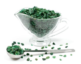 Green Aventurine Chip Stones, Luck And Prosperity, Small Ritual Crystals