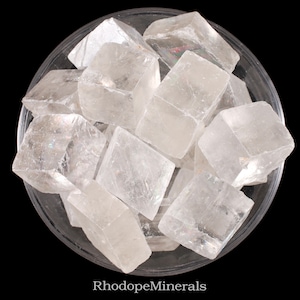 Optical Calcite Rough Stone, Optical Calcite Raw Stone, Iceland Spar,Raw Iceland Spar, Stones, Crystals, Rocks, Gifts, Zodiac Crystals, Gems