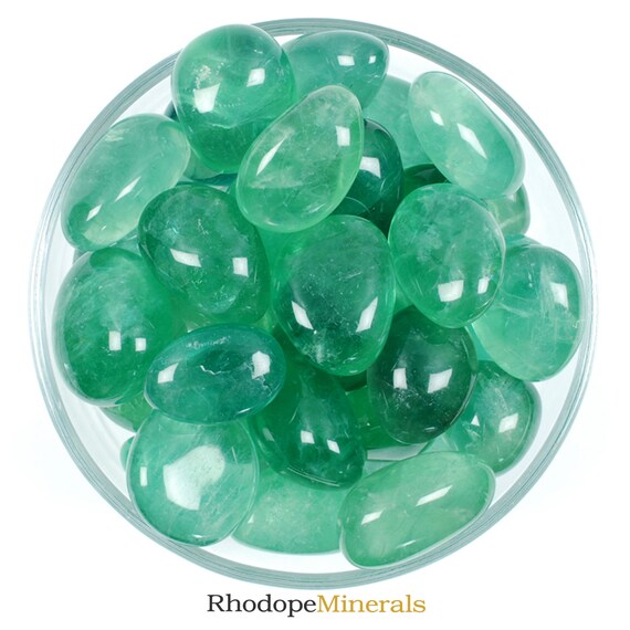 Green Fluorite Tumbled Stone, Green Fluorite, Tumbled Stones, Stones,  Crystals, Rocks, Gifts, Gemstones, Gems, Zodiac Crystals, Healing