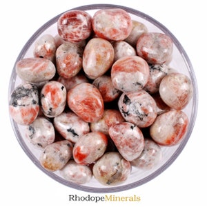 Sunstone Tumbled Stone, Sunstone, Tumbled Stones, Stones, Crystals, Rocks, Gifts, Gemstones, Gems, Zodiac Crystals, Healing Crystals