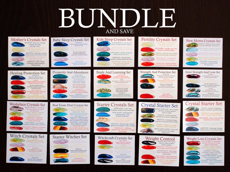 Anxiety and Fear Crystals Set Anxiety and Fear Crystals Etsy